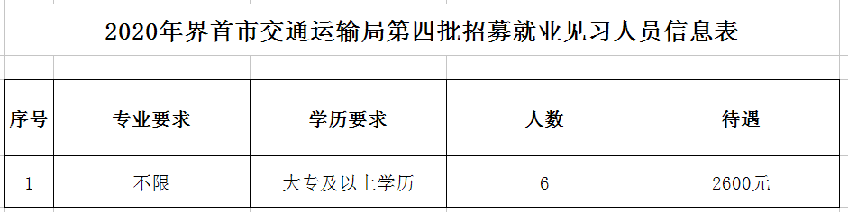 2020年界首市交通運輸局第四批招募就業(yè)見習人員.png